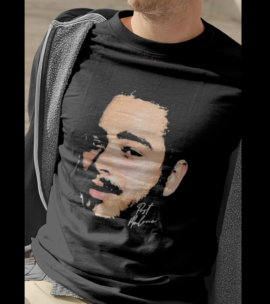 Post Malone Portrait I Like You T-Shirt