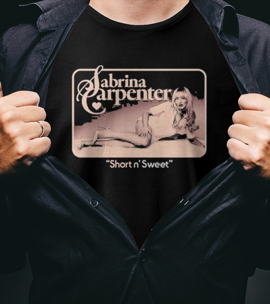 Sabrina Carpenter Short N’ Sweet Tour T-Shirt
