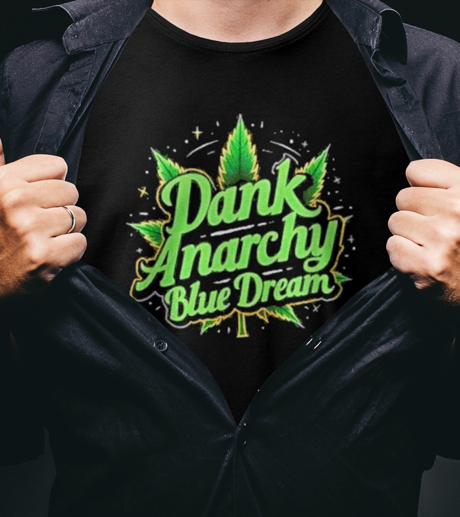 Dank Anarchy Blue Dream Leaf T-Shirt