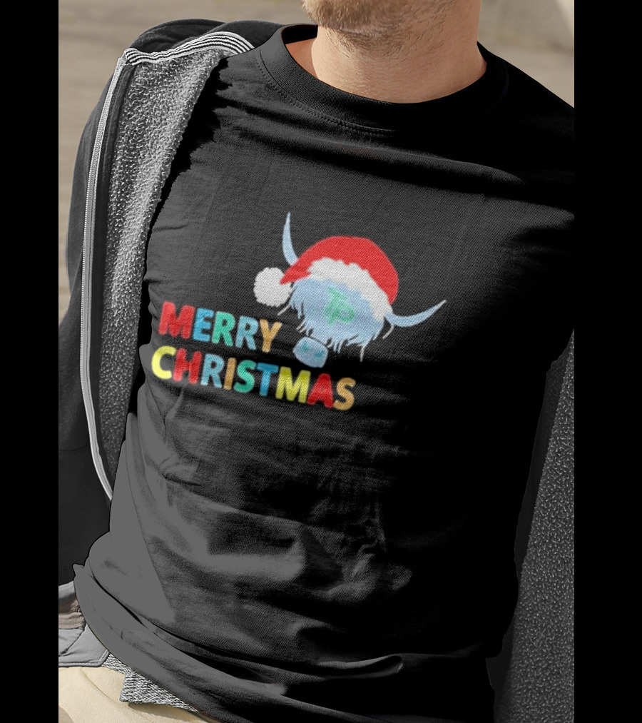 Merry Christmas TP Tom Pemberton Farm Life Christmas T-Shirt
