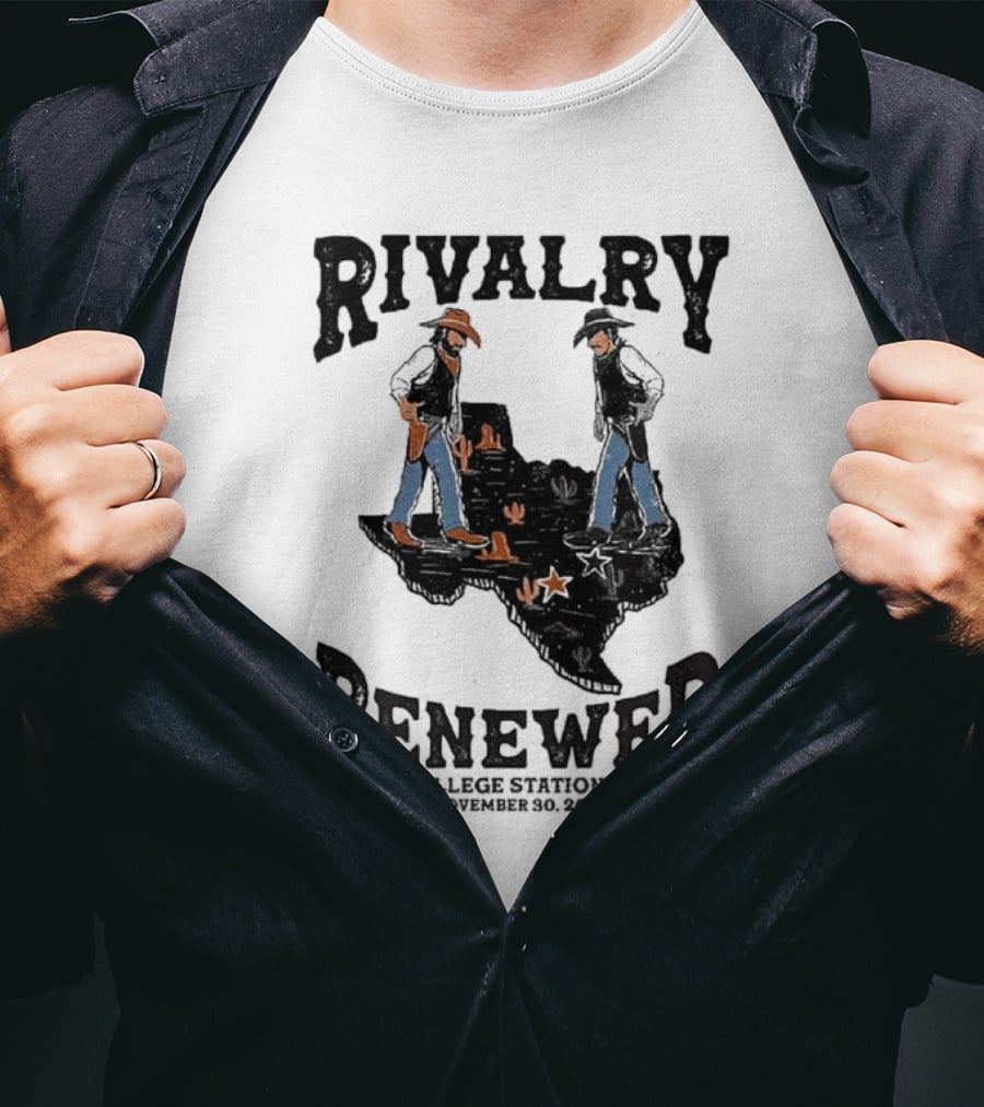 Rivalry Renewed Texas Showdown College Station TX November 30 T-Shirt