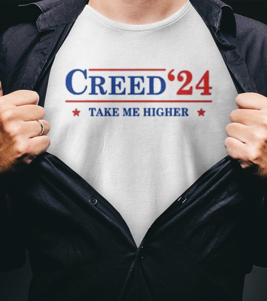 Creed ’24 Take Me Higher Patriotic Campaign T-Shirt