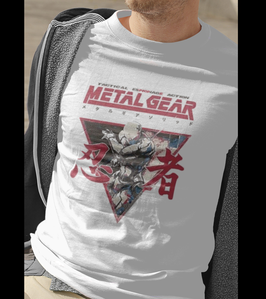 Tactical Espionage Action Metal Gear Solid Ninja Warrior T-Shirt