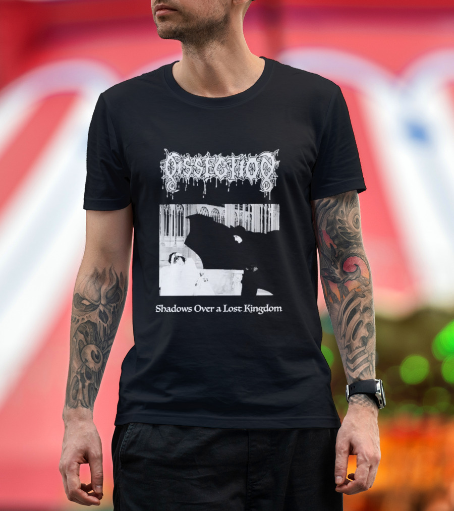 Dissection Shadows Over a Lost Kingdom Gothic Band T-Shirt