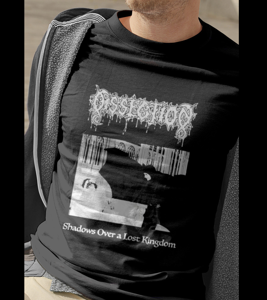 Dissection Shadows Over A Lost Kingdom Gothic Band T-Shirt