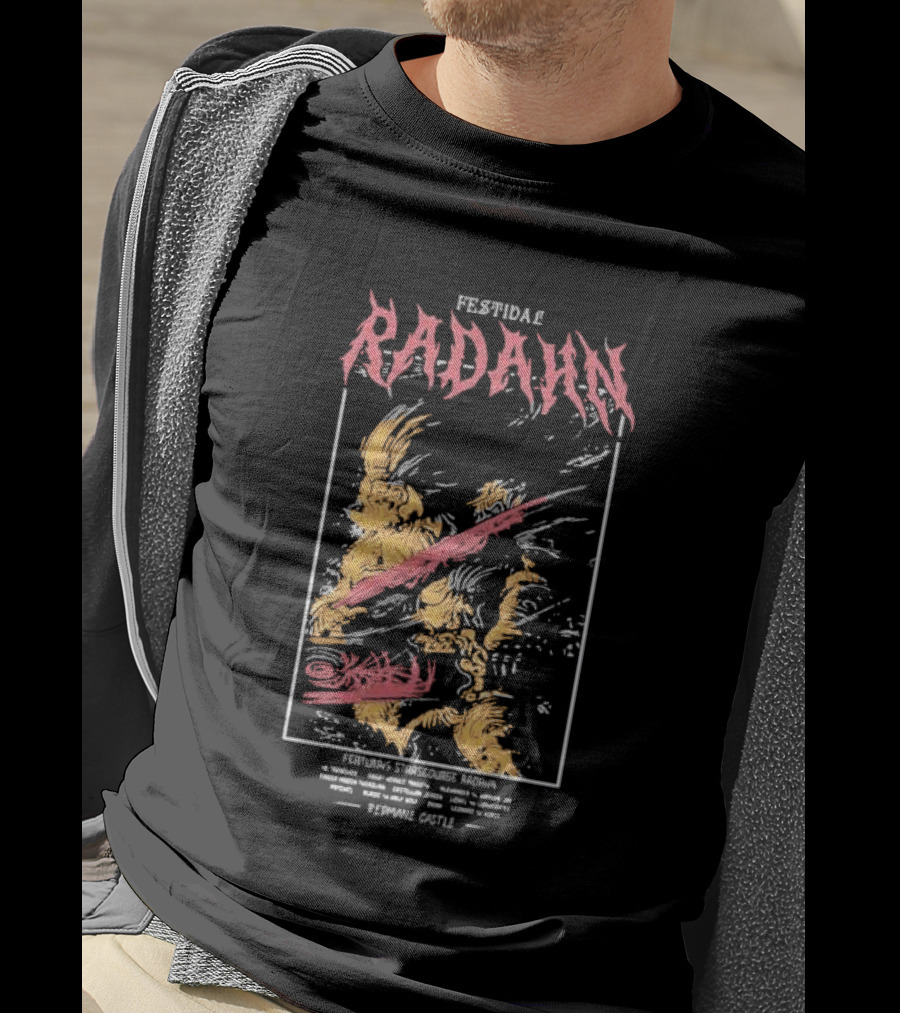 Festivale Radahn Featuring Starscourge Radahn Redmane Castle Elden Ring T-Shirt