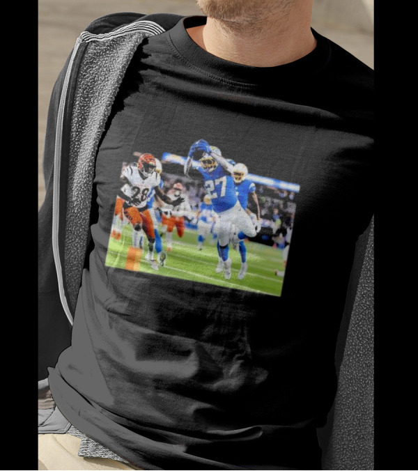 J.K. Dobbins Los Angeles Chargers NFL Week 11 Flash Features T-Shirt