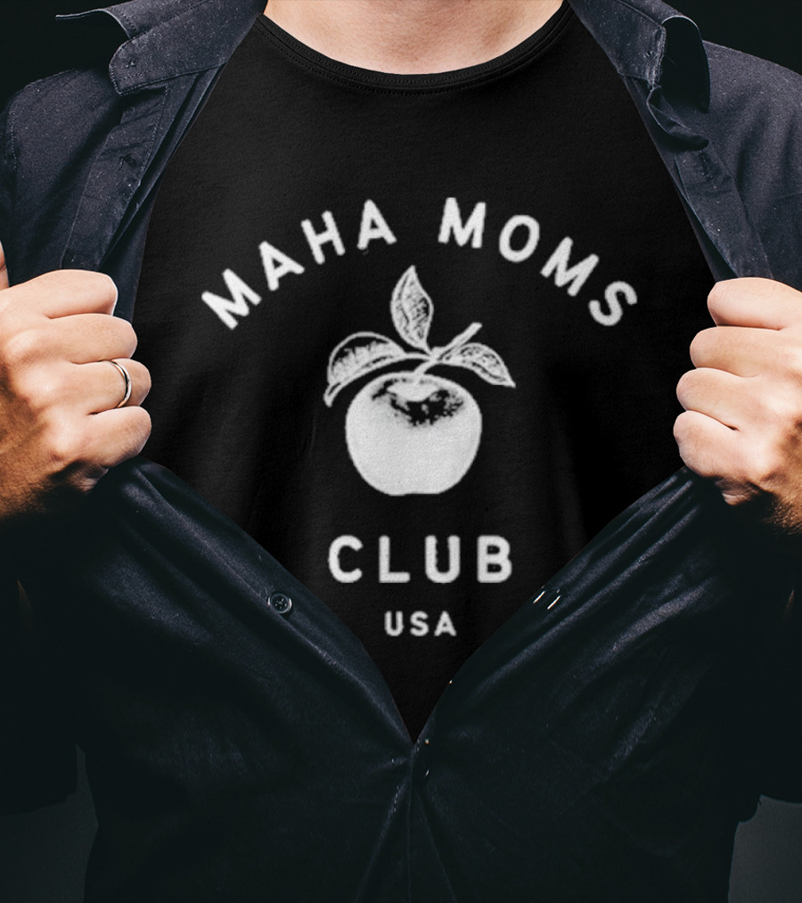 Maha Moms Club USA Apple T-Shirt