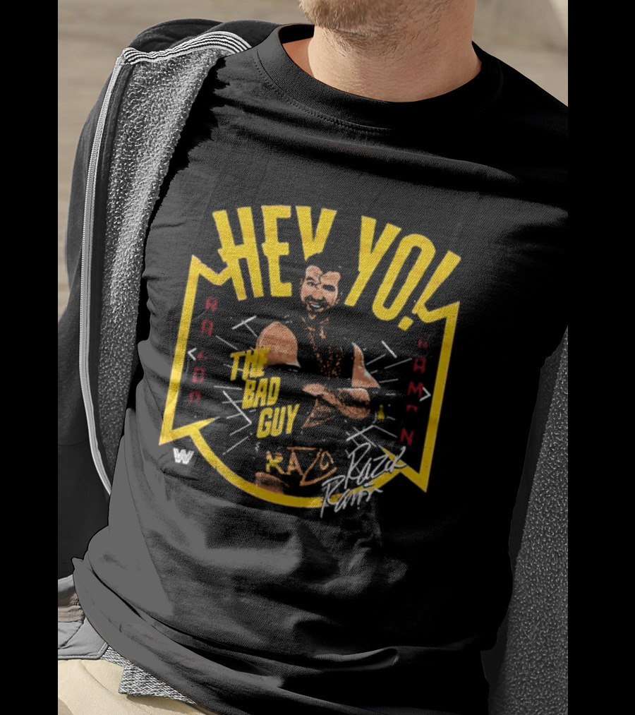 Hey Yo Razor Ramon The Bad Guy Youth 500 Level T-Shirt