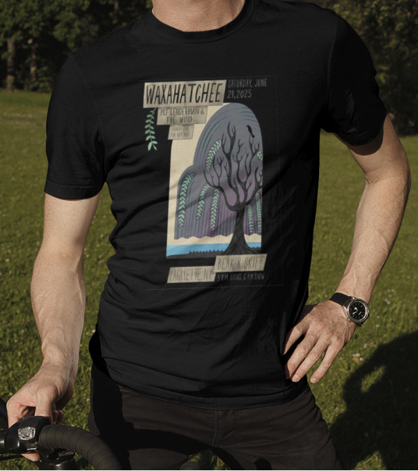 Waxahatchee June 21 2025 MJ Lenderman And The Wind LaFayette NY Beak And Skiff Apple Orchards Tour T-Shirt