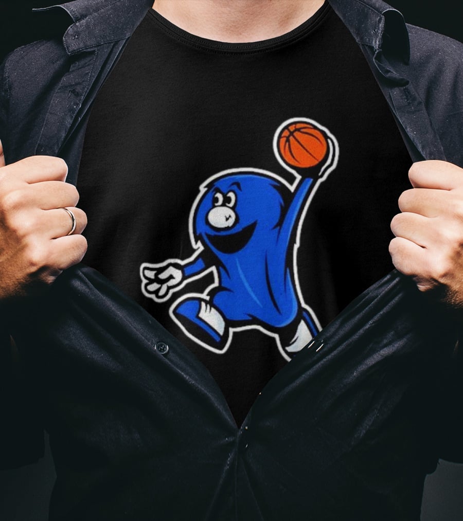 Dicks Xavier Musketeers Blue Blob Basketball T-Shirt