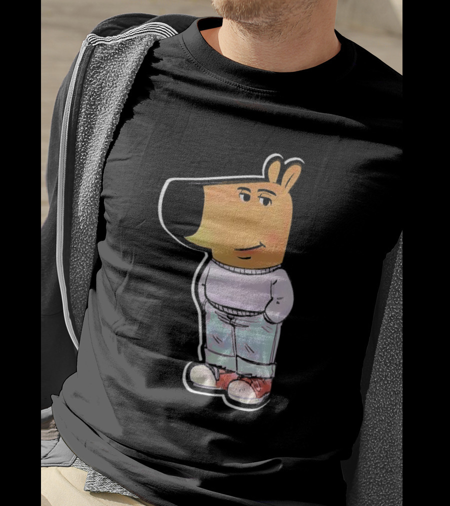 I Don't Know Who This Is. My New Character Is A Chill Guy In Relaxed Outfit With Hands In Pockets T-Shirt
