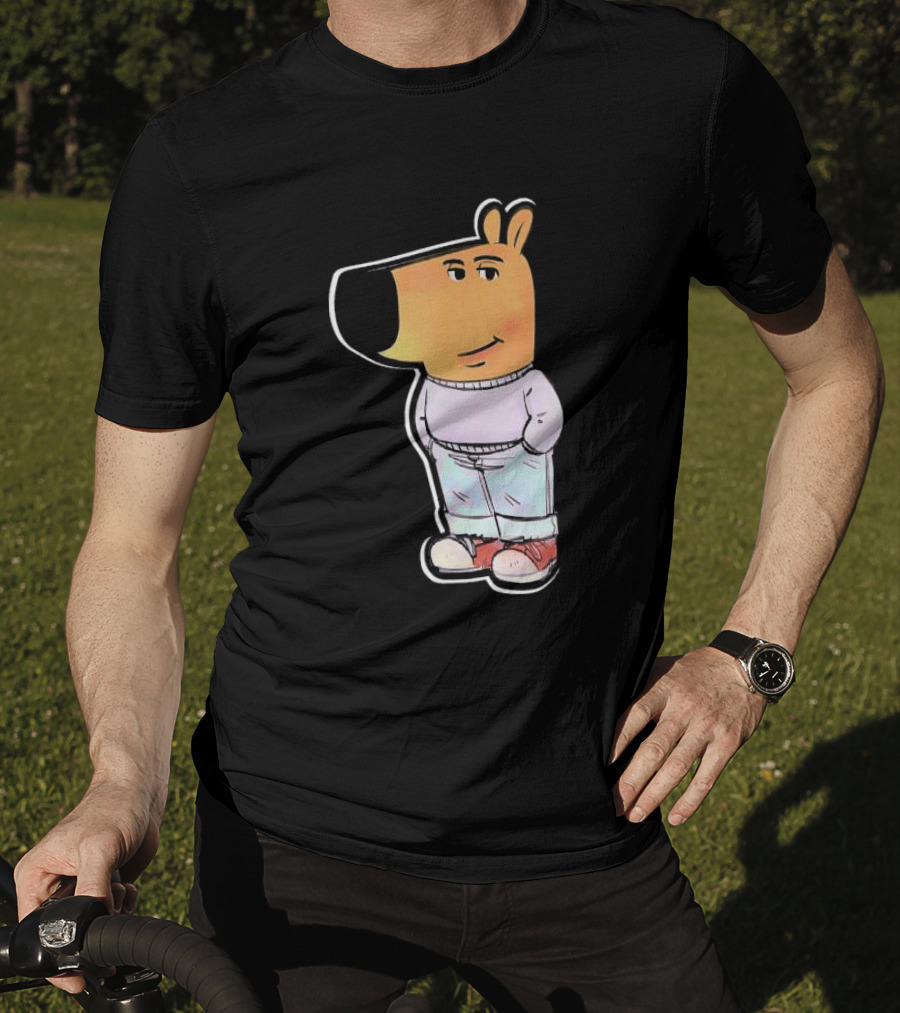 I Don't Know Who This Is. My New Character Is A Chill Guy In Relaxed Outfit With Hands In Pockets T-Shirt