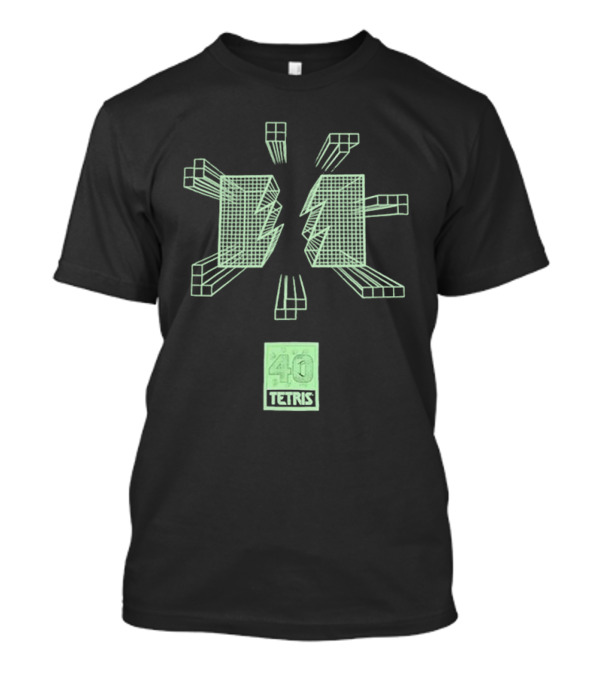 Tetris 40th Anniversary The Hundreds Wildfire Explosive Blocks T-Shirt