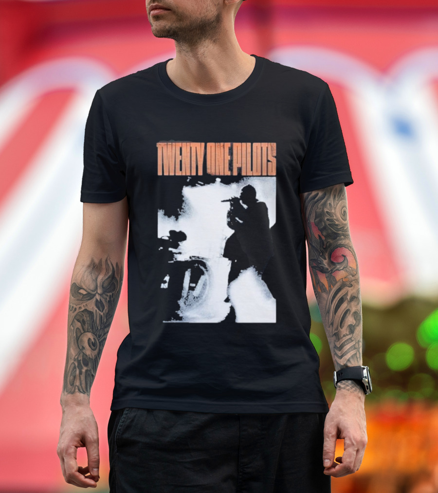 Twenty One Pilots Live Performance Silhouettes T-Shirt