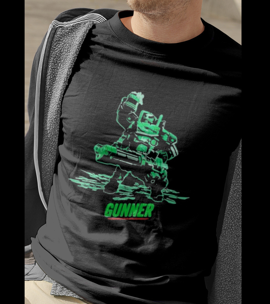 Deep Rock Galactic Gunner Neon T-Shirt