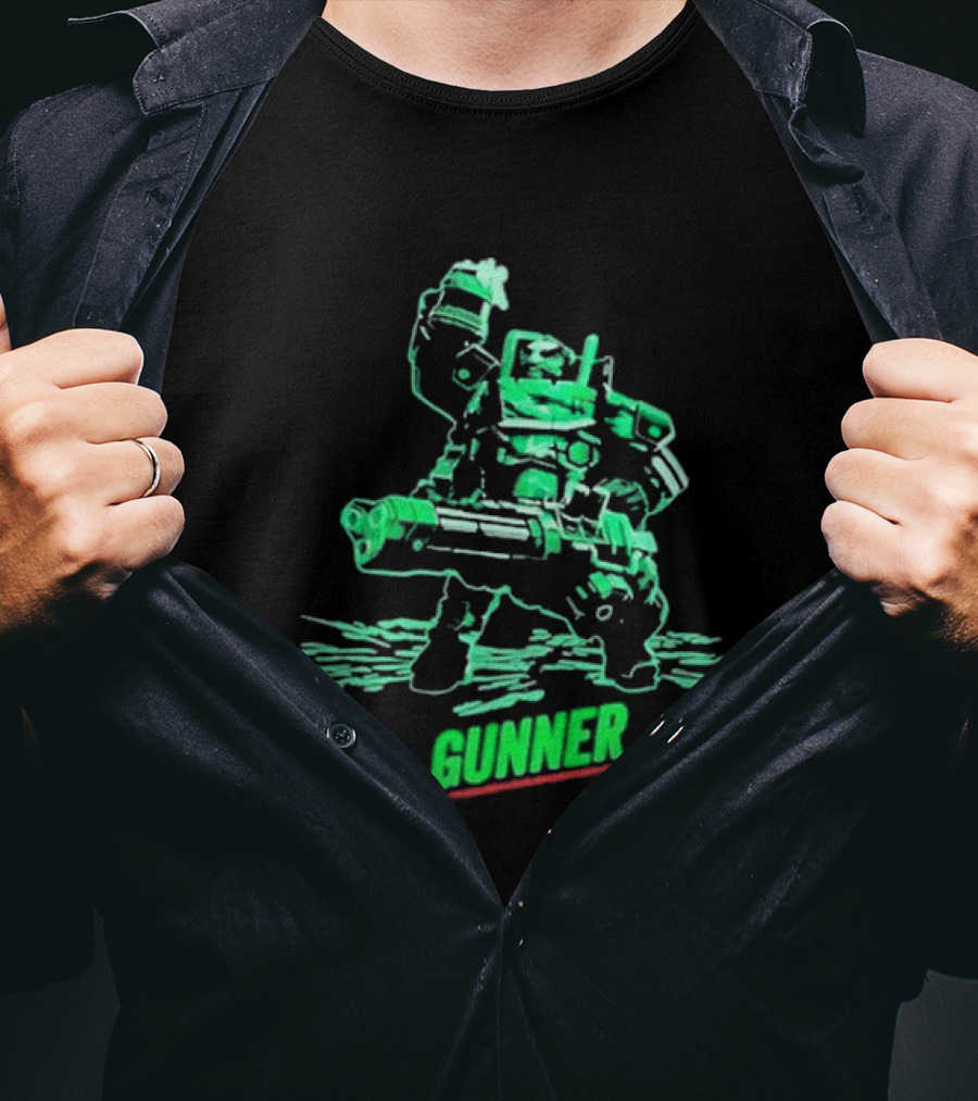 Deep Rock Galactic Gunner Neon T-Shirt