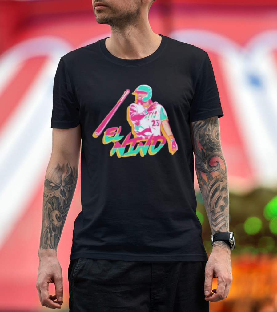 Fernando Tatis Jr El Nino Bat Flip City T-Shirt