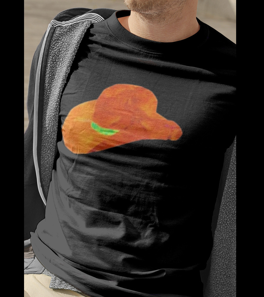 Halsey Yallsey Toddler Orange Cowboy Hat T-Shirt