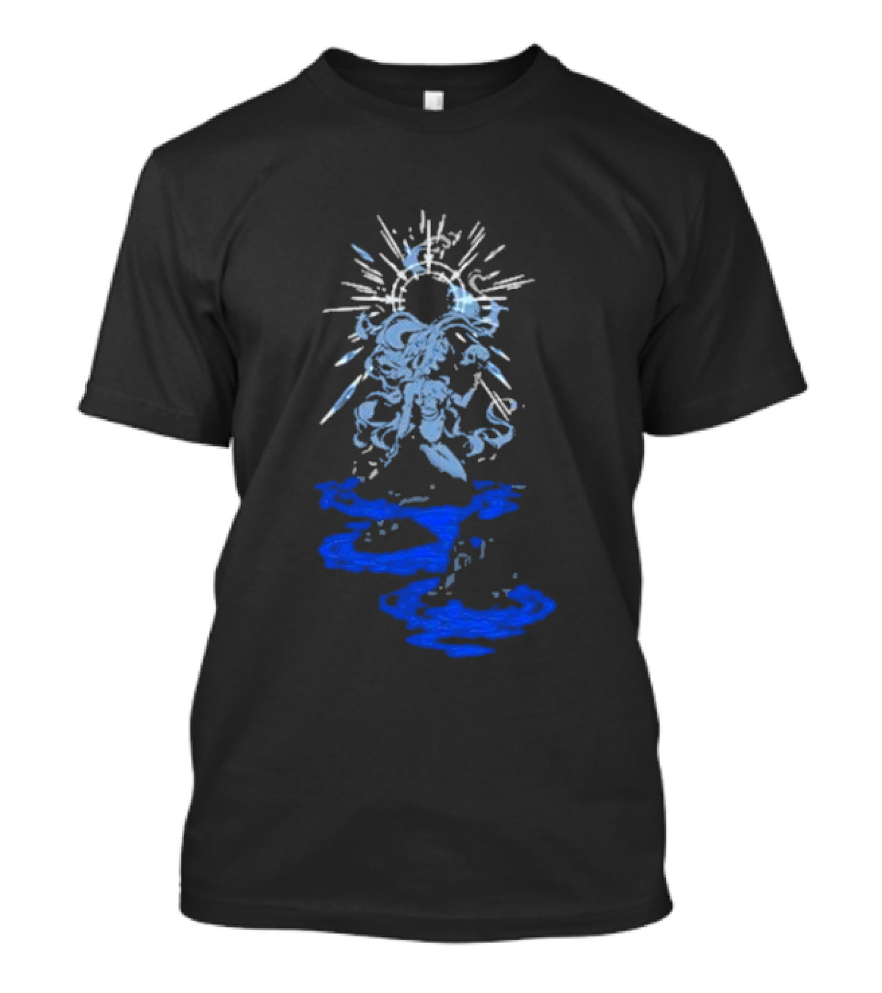 Leeandlie Moonlit Siren Enchanting Oceanic Illumination T-Shirt