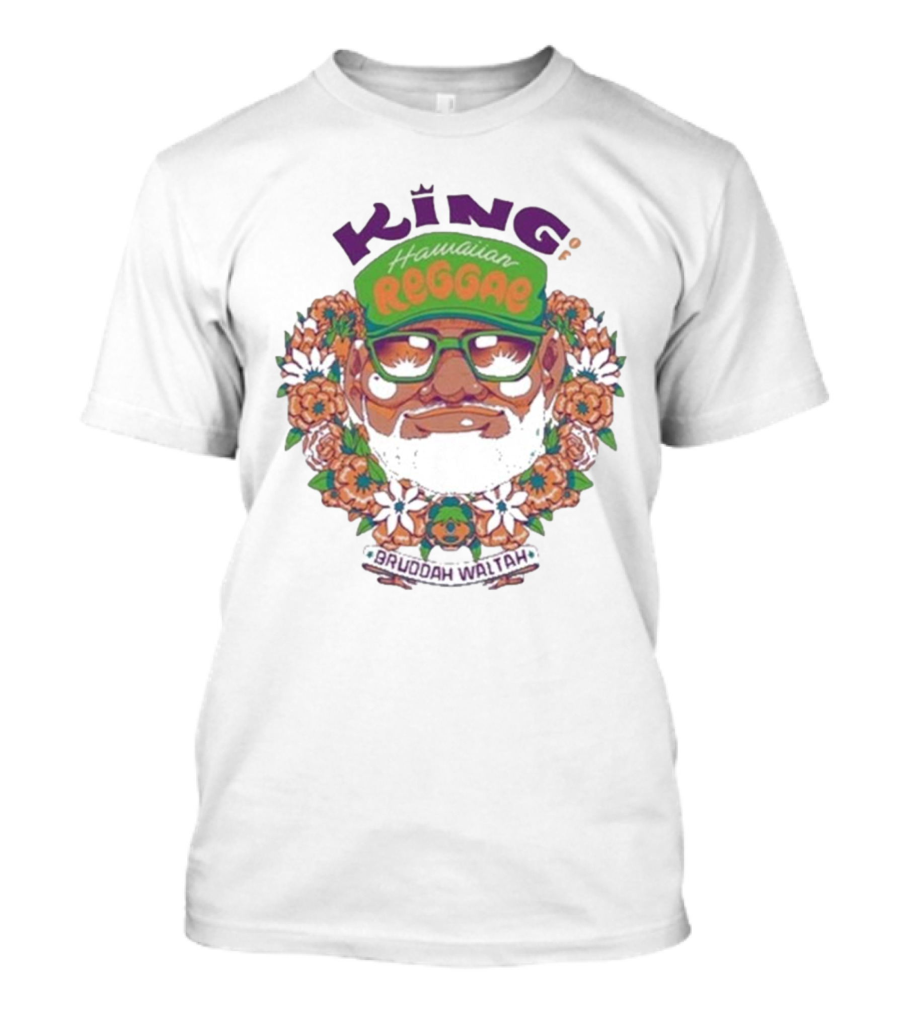 King Hawaiian Reggae Bruddah Waltah T-Shirt