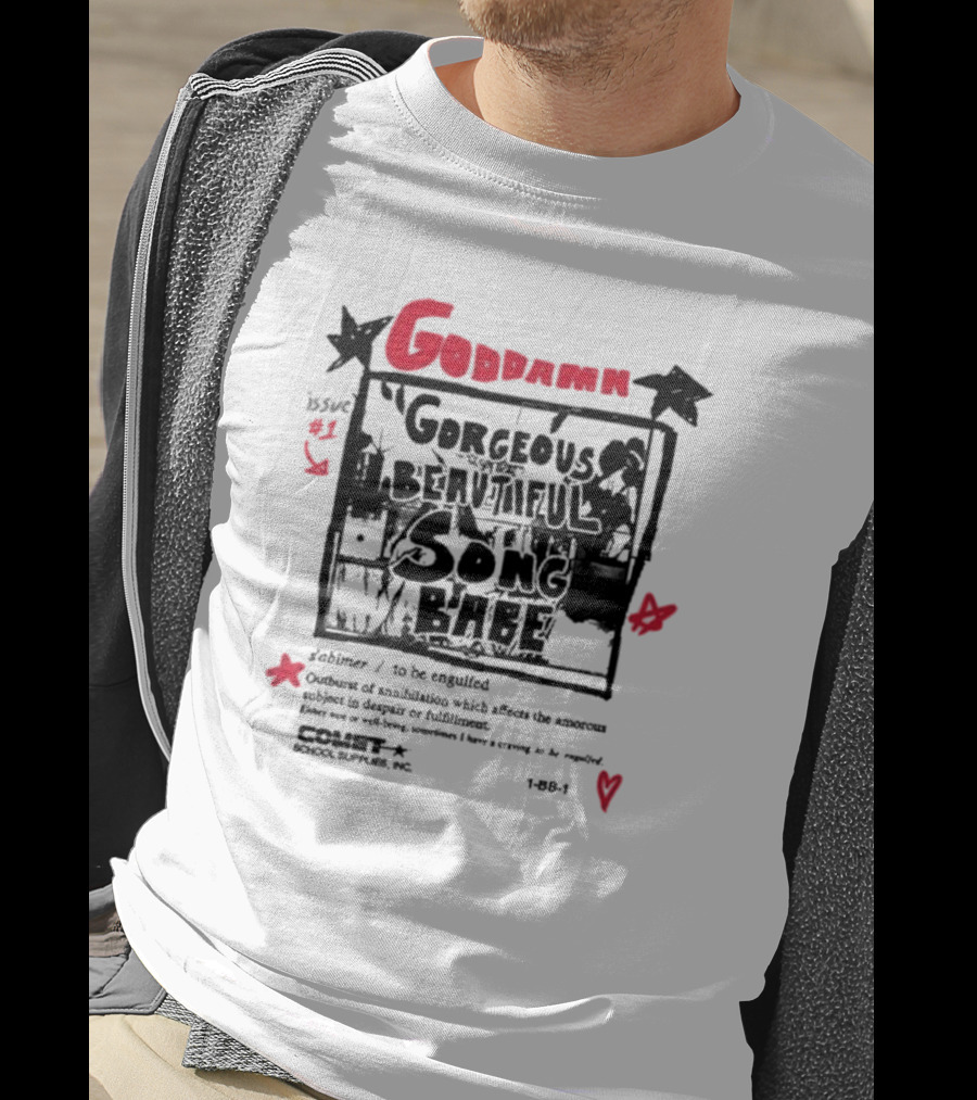 Yasi X Goddamn Gorgeous Beautiful Song Bae Issue #1 Night Gallery GGBS Colt School Supplies Inc T-Shirt