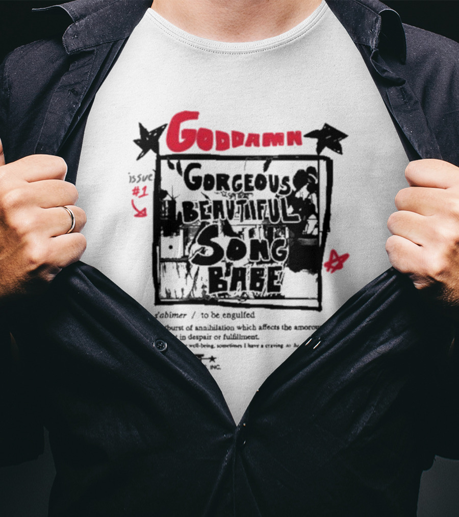 Yasi X Goddamn Gorgeous Beautiful Song Bae Issue #1 Night Gallery GGBS Colt School Supplies Inc T-Shirt