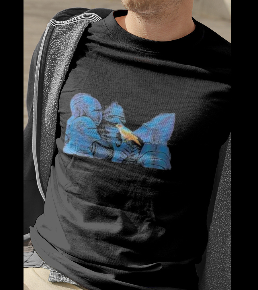 The Church To Be In Your Eyes The Blurred Crusade Knights Bird T-Shirt