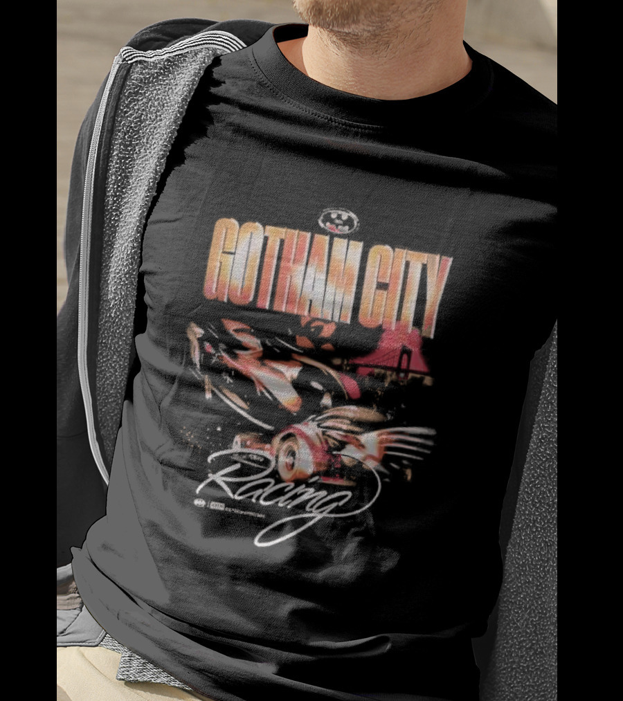 Kith X Batman Gotham City Racing Batmobile T-Shirt