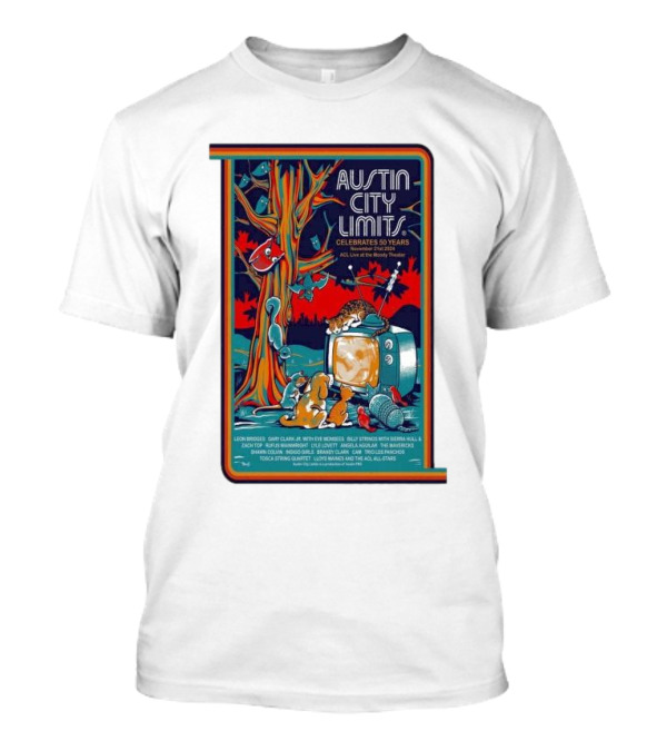 Austin City Limits Celebrates 50 Years ACL Live At The Moody Theater November 21 T-Shirt