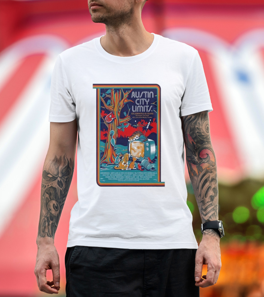 Austin City Limits Celebrates 50 Years ACL Live at the Moody Theater November 21 T-Shirt