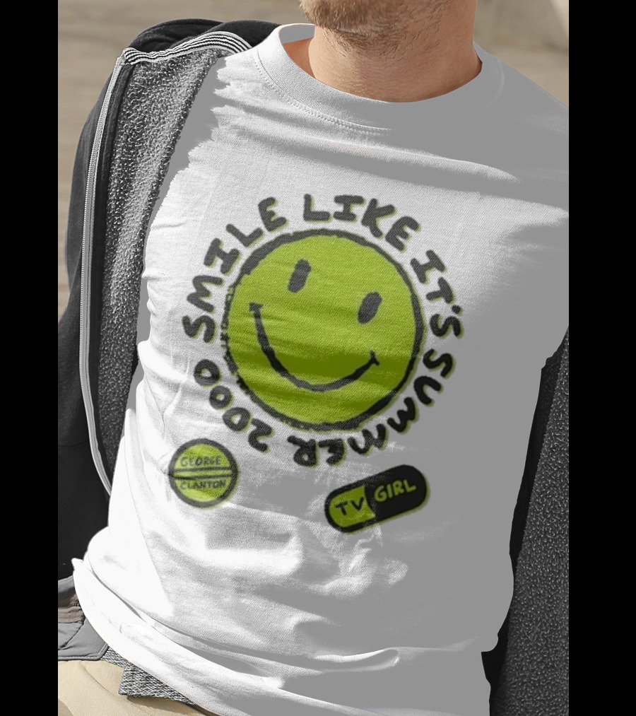 Smile Like It’s Summer 2000 TV Girl George Clanton T-Shirt