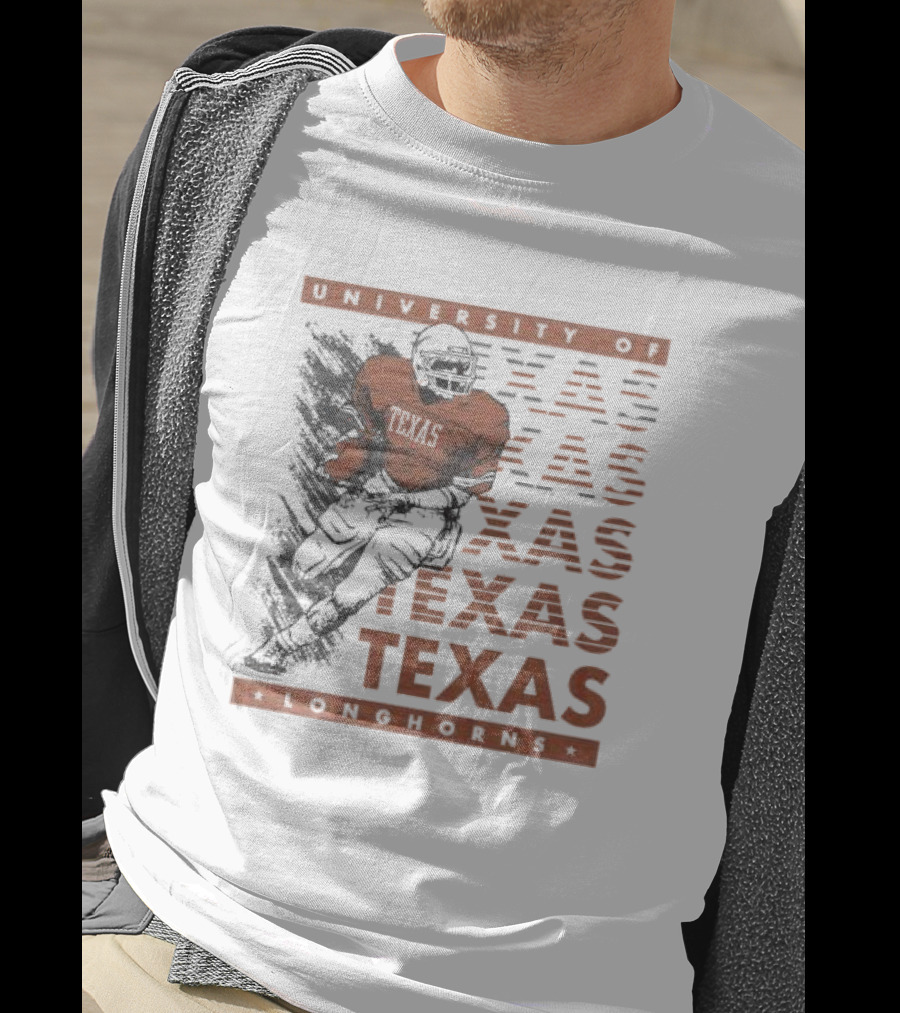 University Of Texas Longhorns Football Texas Longhorns 1990s Throwback T-Shirt