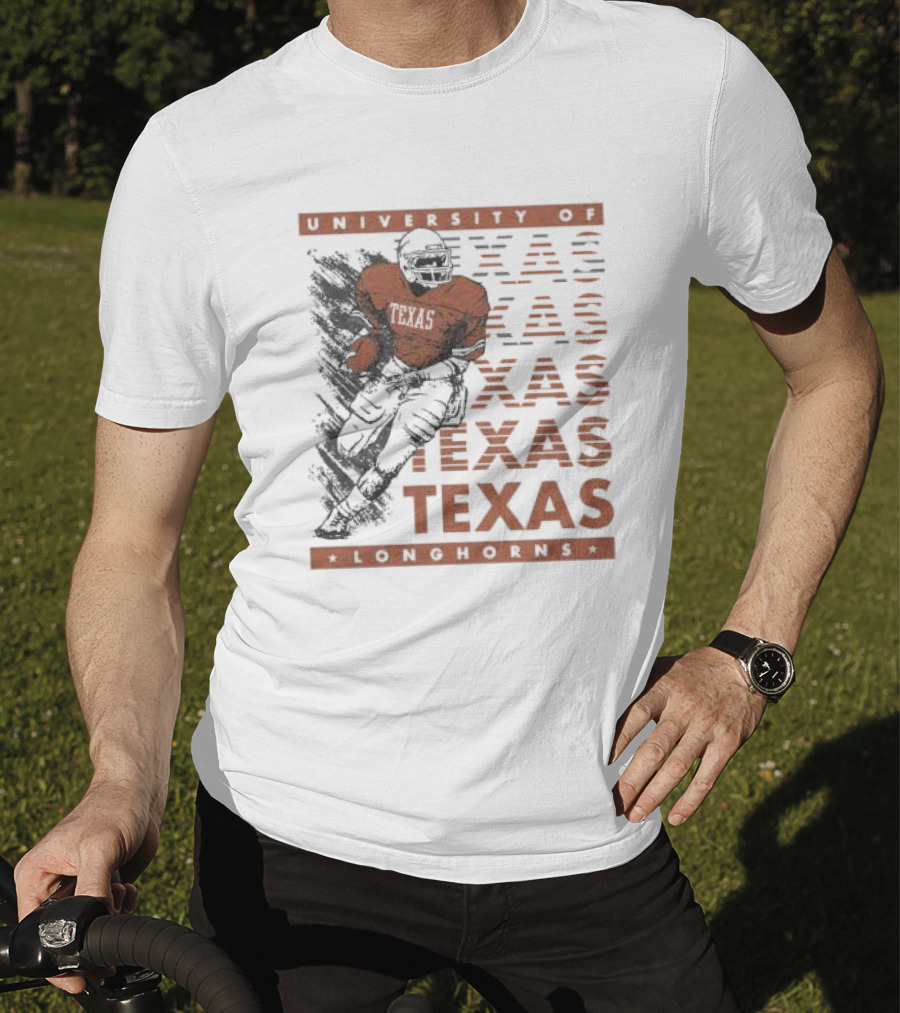 University Of Texas Longhorns Football Texas Longhorns 1990s Throwback T-Shirt