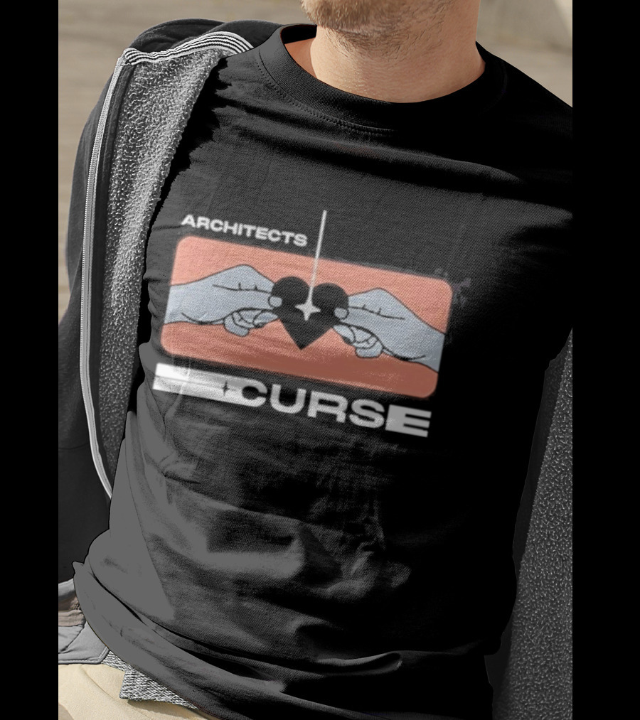 Architects Curse Heart Hands Black T-Shirt