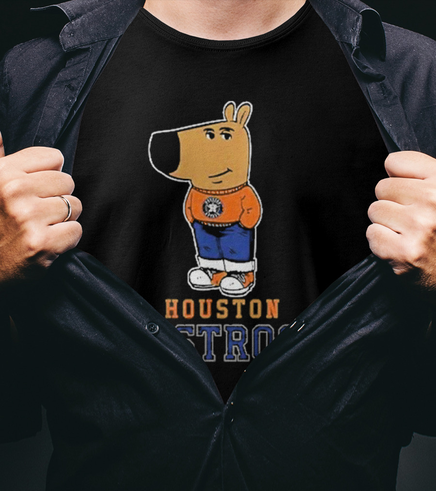 Just A Chill Guy With Houston Astros T-Shirt