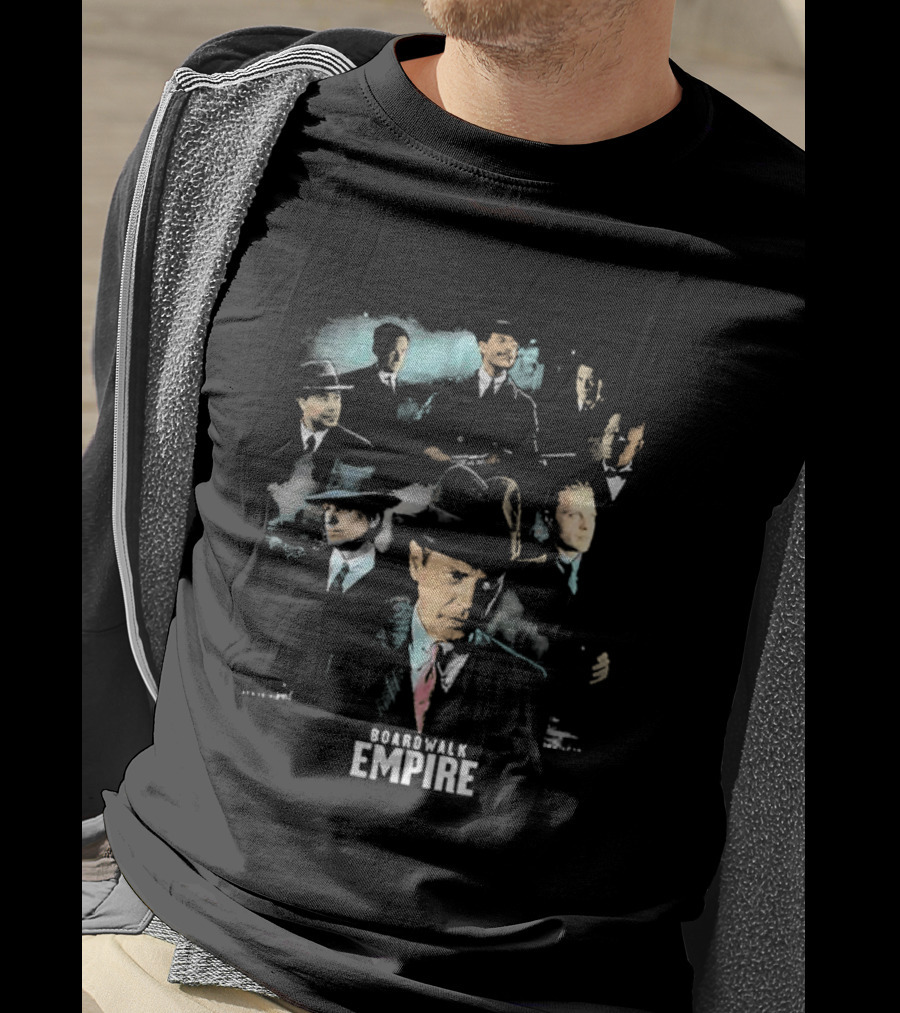 Boardwalk Empire Bootleg Series Characters Mafia Gangsters T-Shirt