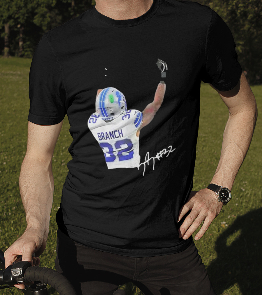 Lions Branch 32 Middle Finger Gesture T-Shirt