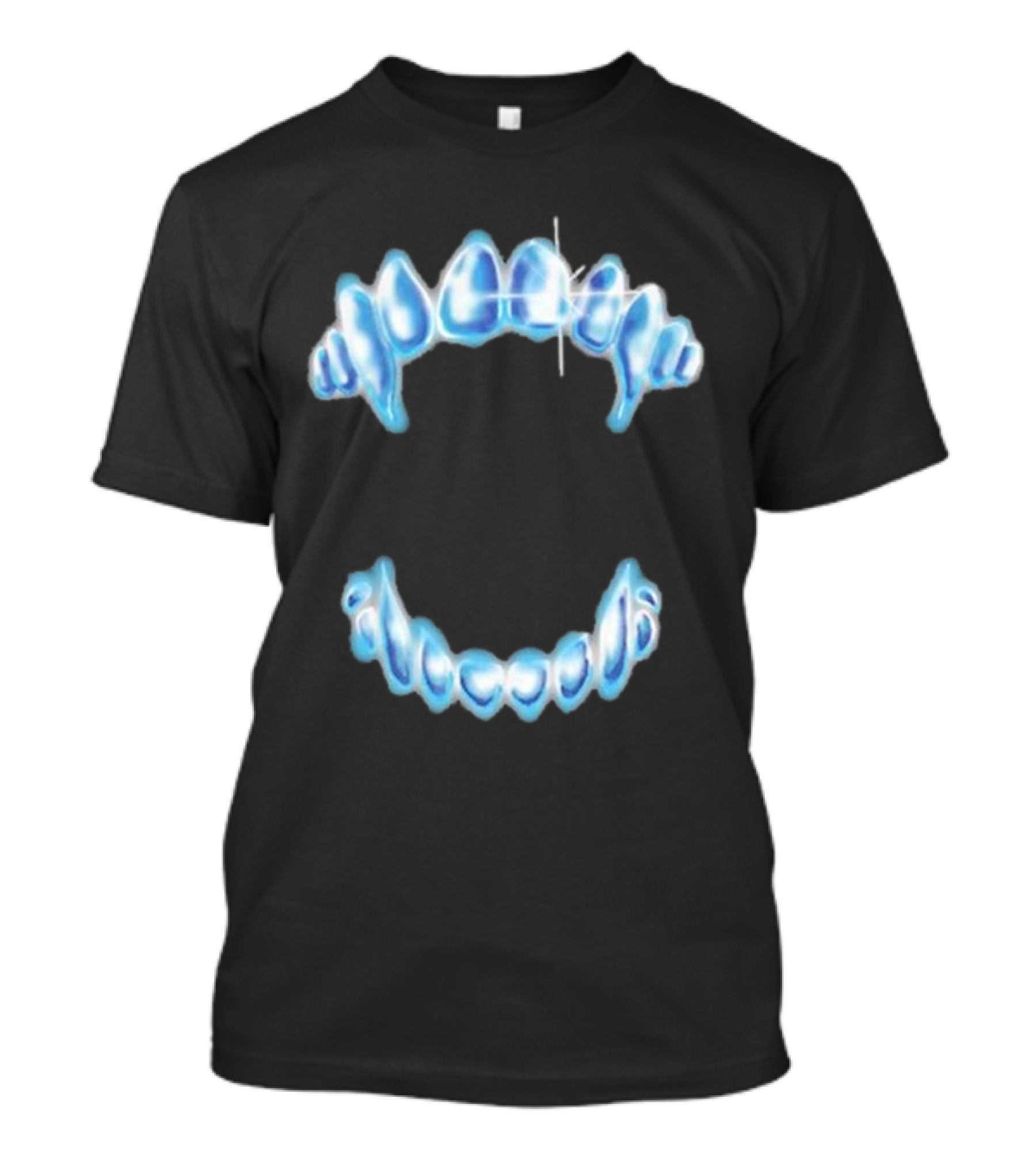 Dom Dolla Cave Fangs Blue Ice Grillz T-Shirt