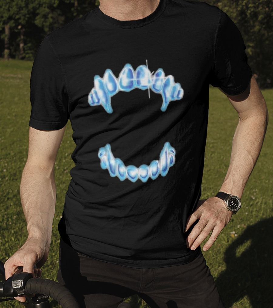 Dom Dolla Cave Fangs Blue Ice Grillz T-Shirt