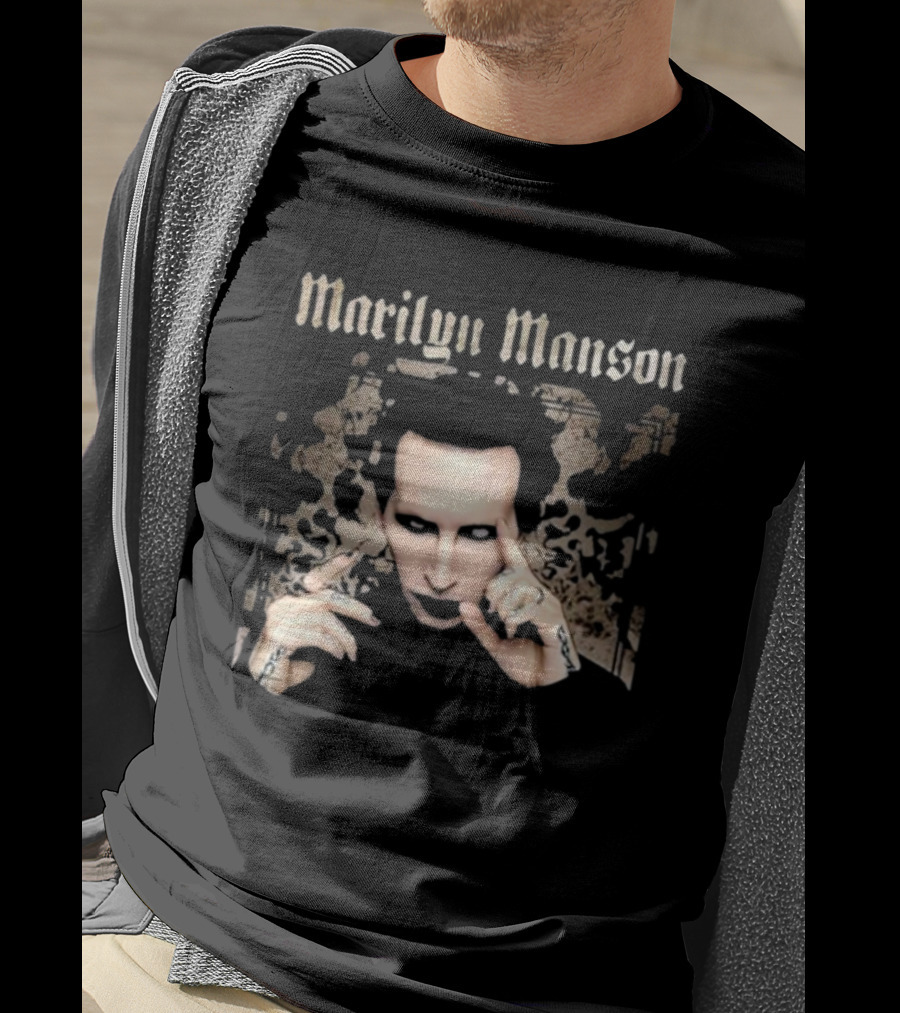 Marilyn Manson Pointing Fingers Gothic T-Shirt