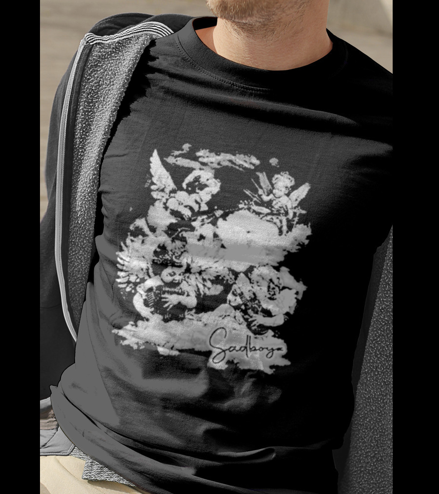 Sadboyz Cherub Angels Playing Instruments T-Shirt