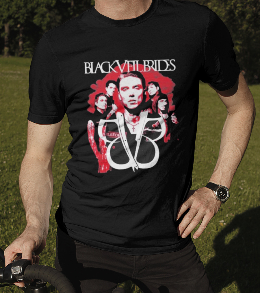 Black Veil Brides Bleeding Red Band T-Shirt