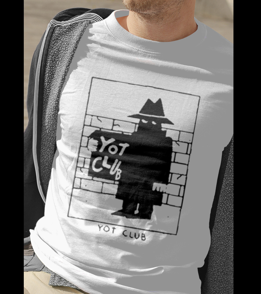 Yot Club Mysterious Silhouette Art Lazy Eyes Show T-Shirt