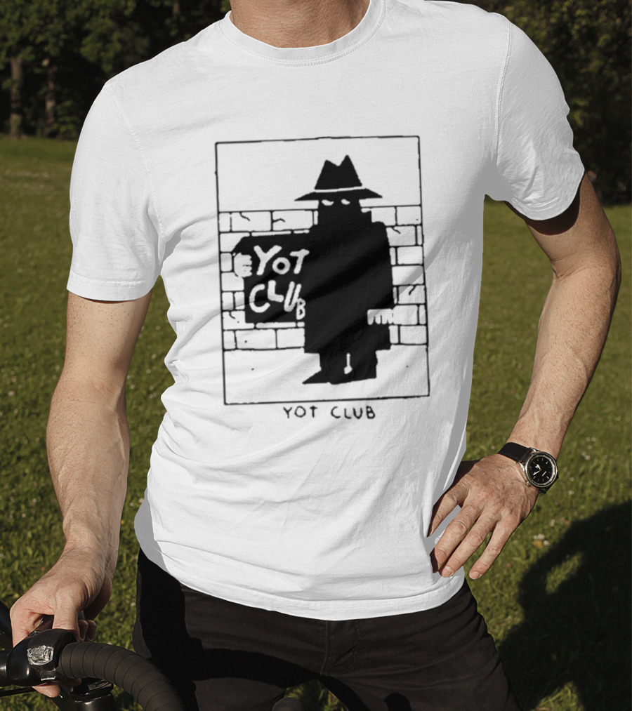 Yot Club Mysterious Silhouette Art Lazy Eyes Show T-Shirt