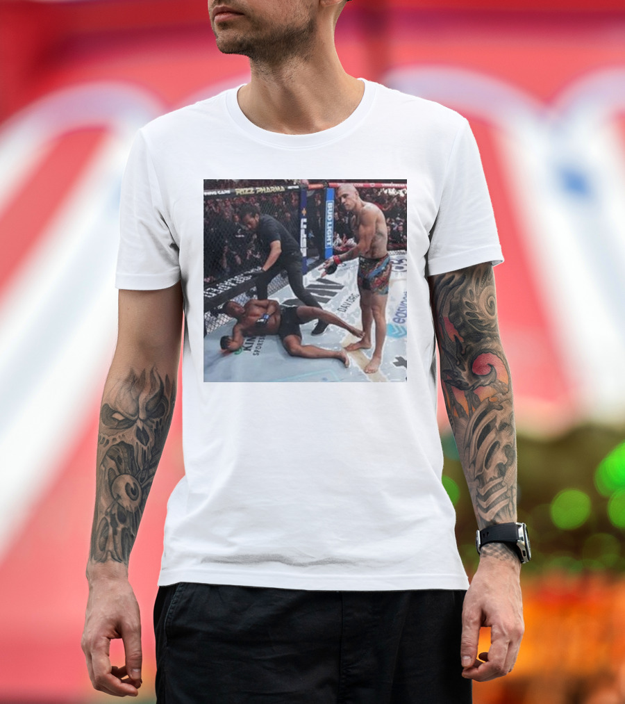 Alex Pereira Jamahal Hill Knockout Meme MMA UFC Arena T-Shirt