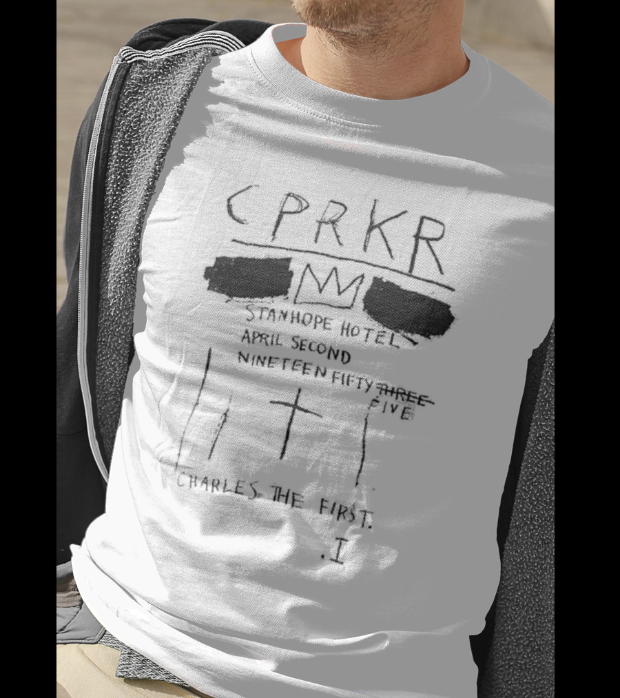 CPRKR Stanhope Hotel April Second Nineteen Fifty Five Charles The First Crown Cross I T-Shirt