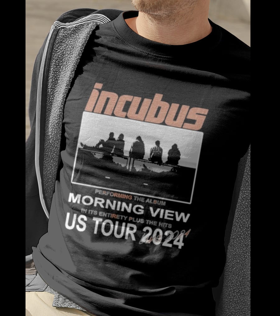 Incubus Performing Morning View Album In Its Entirety Plus The Hits US Tour T-Shirt