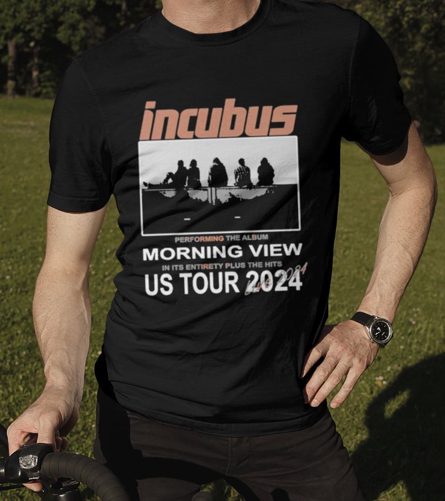 Incubus Performing Morning View Album In Its Entirety Plus The Hits US Tour T-Shirt