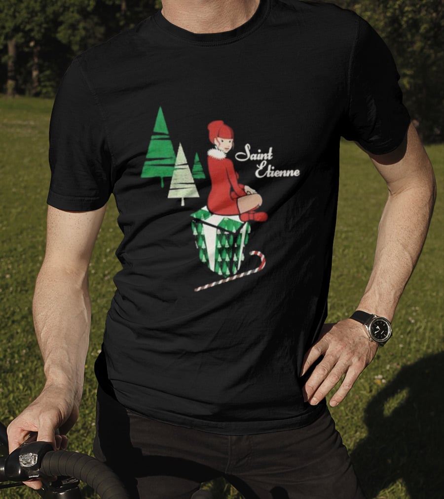 Saint Etienne A Glimpse Of Stocking Holiday T-Shirt